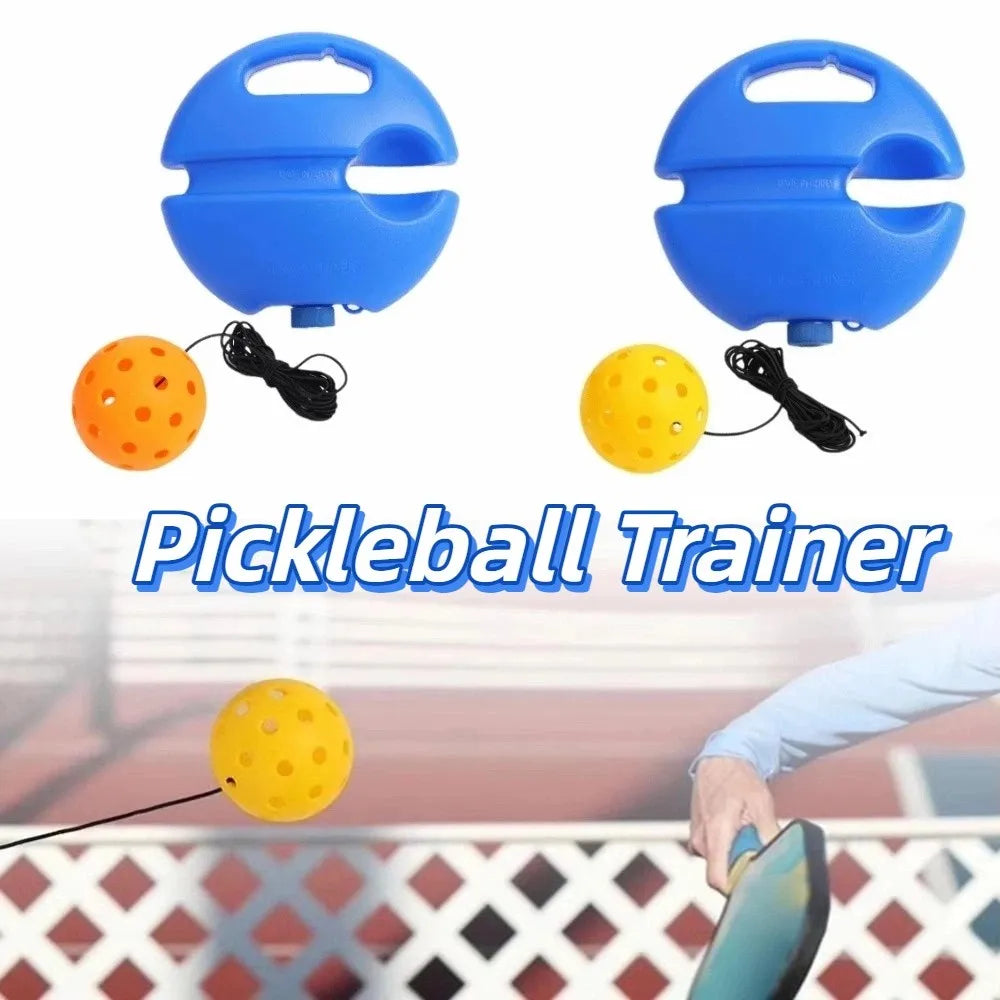 Pickleball Trainer Set – Water-Fillable Base & Elastic Rope Pickleball Trainer Axl