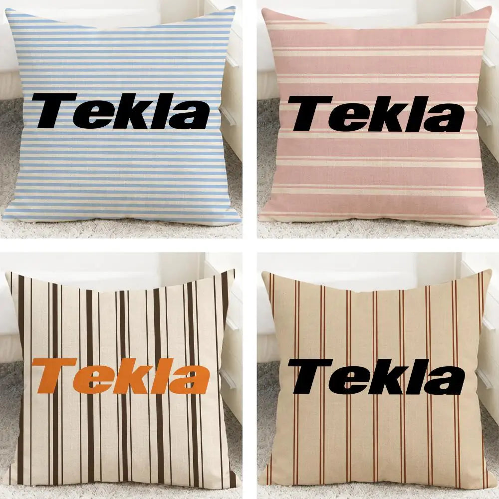 Natural Linen Cushion Cover – Breathable Sofa & Bedroom Pillowcase Linen Cushion Cover Axl