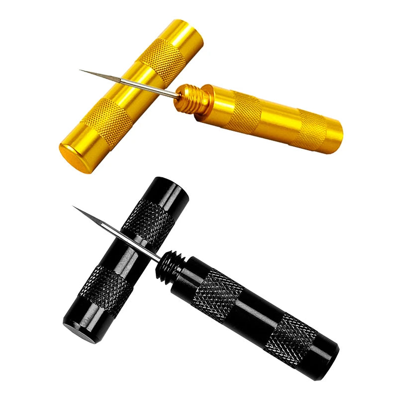 Stainless Steel Nozzle Unclogging Cleaning Needle & Air Pump Tool Nozzle Cleaning Tool Axl
