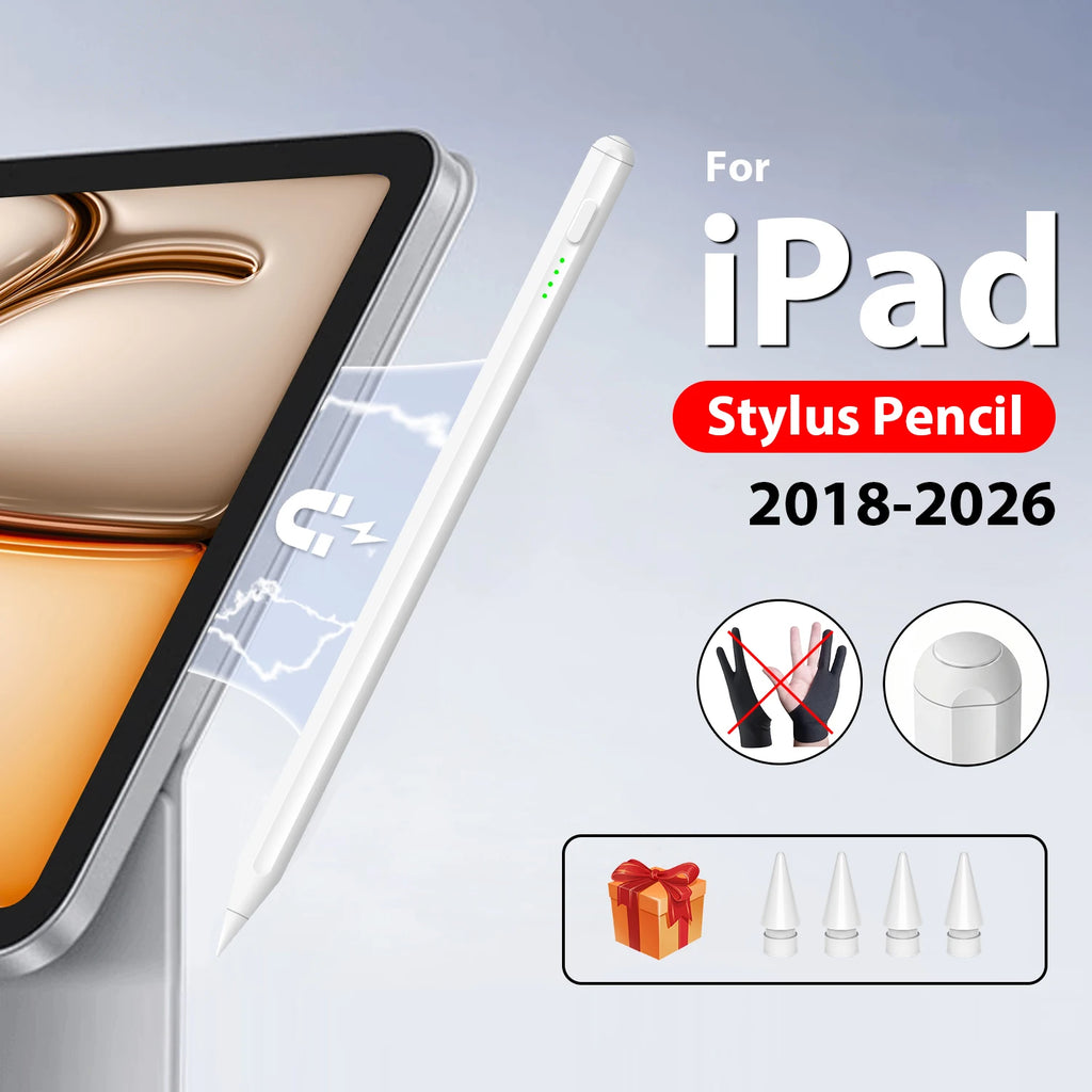 iPad Stylus Pen – Tilt, Palm Rejection & Magnetic Charging iPad Stylus Pen Axl