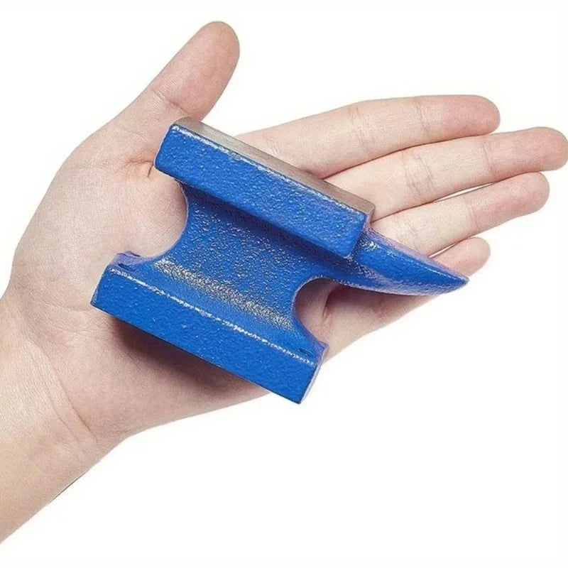 Mini Single Horn Cast Iron Anvil – Jewelry & Metal Forming Tool Metalworking Anvil Axl