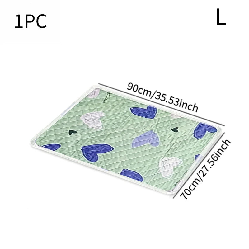 KEMORELA Extra Large Cooling Dog Mat – Breathable Pet Pad Dog Cooling Mat Axl 1PC 70x90cm