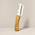 2-Piece Oak Handle Fruit & Vegetable Peeler Set | Stainless Steel Kitchen Peeler Set Axl 1pcs sawtooth
