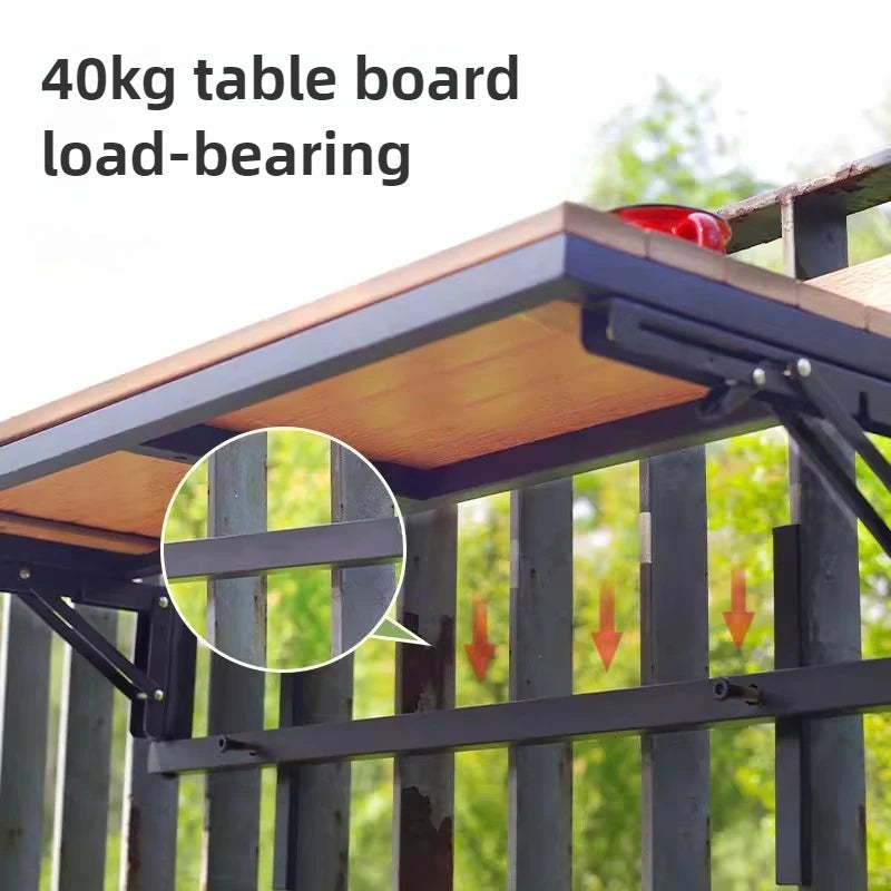 Wooden Folding Outdoor Table – Portable Modern Garden Desk Folding Outdoor Table Axl