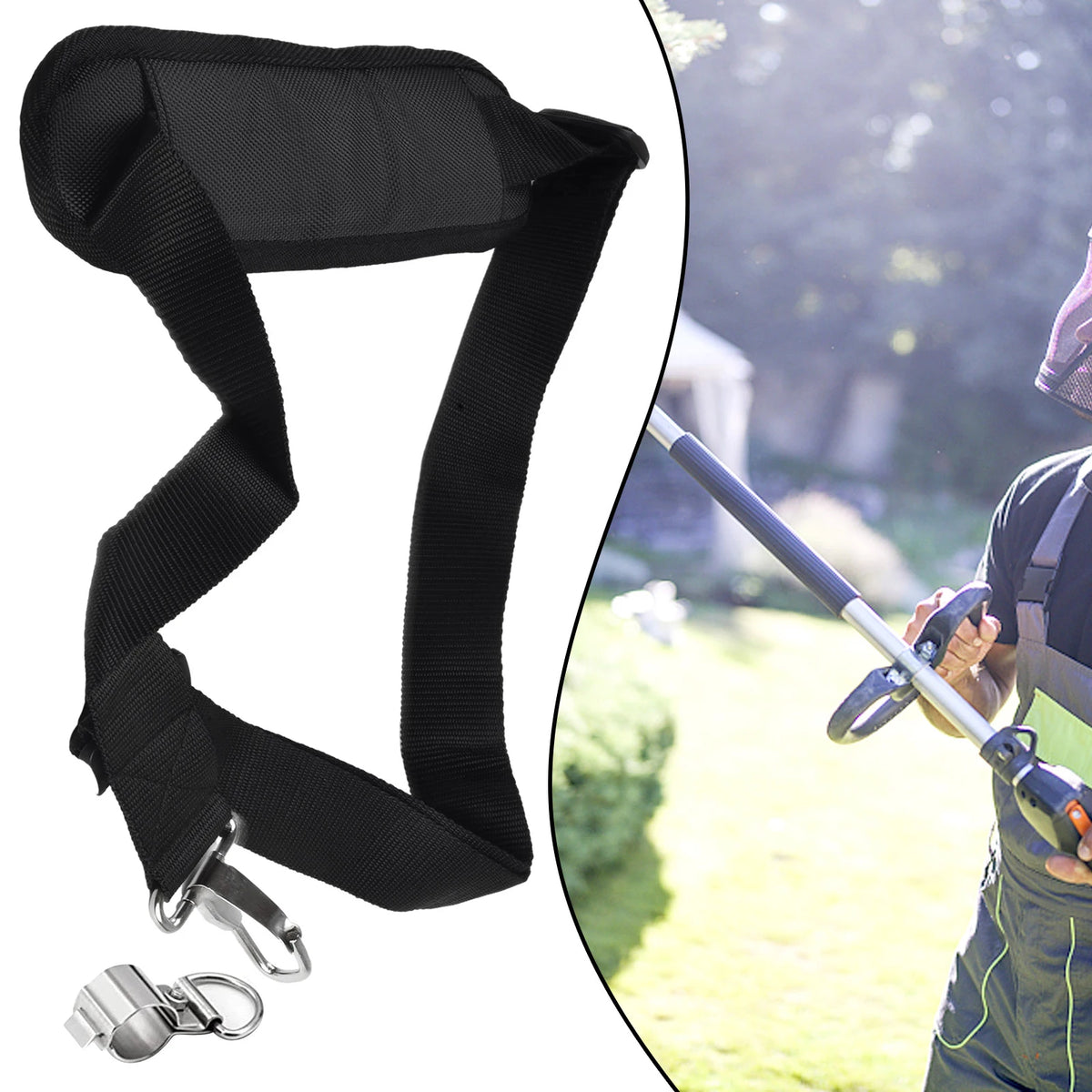 Padded Shoulder Strap for EGO 56V Trimmer & Leaf Blower AP1500 Trimmer Shoulder Strap Axl