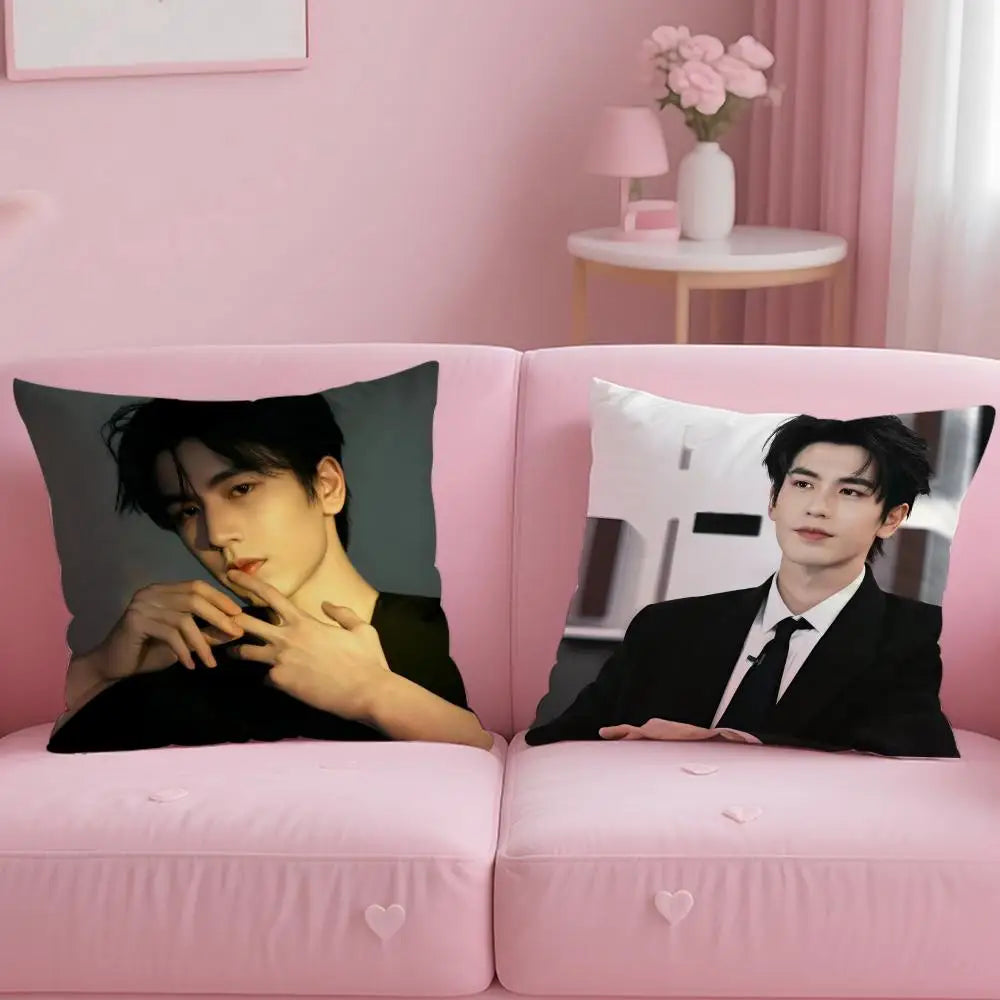 Zhang Linghe Cushion Cover – Double-Sided Printed Pillow Cover Decorative Pillow Cover Axl