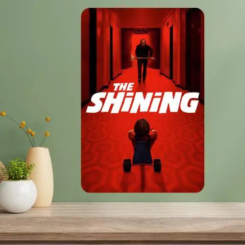 The Shining Classic Movie Metal Poster Sign | Vintage Wall Art Metal Wall Sign Axl aluminum sign aluminum 14x20cm