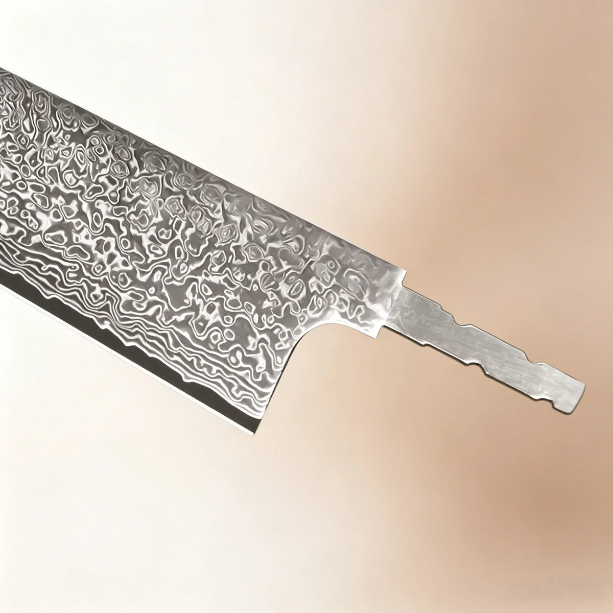 Damascus Steel Kiritsuke Blade Blank – DIY Knife Making Knife Blade Blank Axl