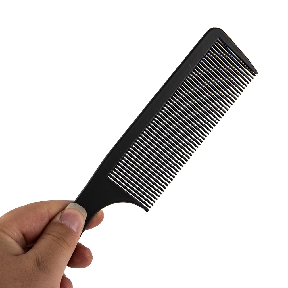 Curved Barber Clipper Comb – Flat Top Anti-Static Hair Cutting Barber Cutting Comb Axl