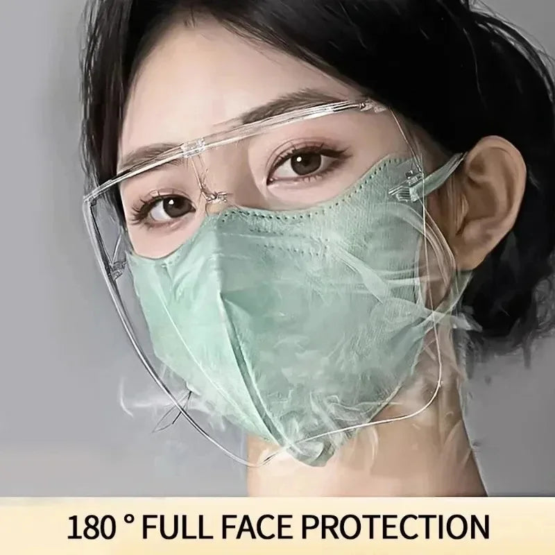 HD Clear Safety Face Shield – Anti-Splash Full Coverage Safety Face Shield Axl