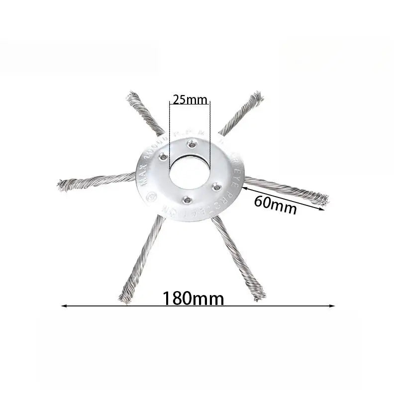 Steel Wire Weed Trimmer Head 7/8/9 Inch – Universal Gas Trimmer Weed Trimmer Head Axl A1
