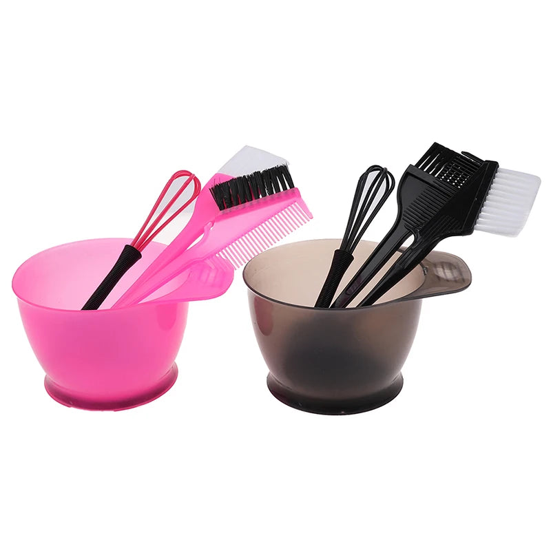 5-Pc Hair Coloring Brush & Bowl Set – Bleaching Dye Kit Hair Dye Tool Set Axl