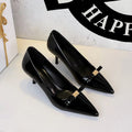 HAJINK Vintage Stiletto Heels – Pointed Toe Women's Pumps Stiletto Dress Heels Axl black 39