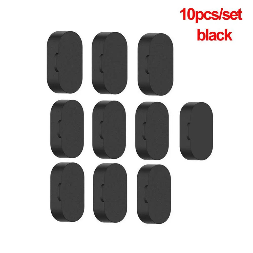 Silicone Dustproof Plug for Garmin Vivoactive Fenix Forerunner Watch Port Cover Axl black-10pcs-set