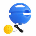 Pickleball Trainer Set – Water-Fillable Base & Elastic Rope Pickleball Trainer Axl Yellow