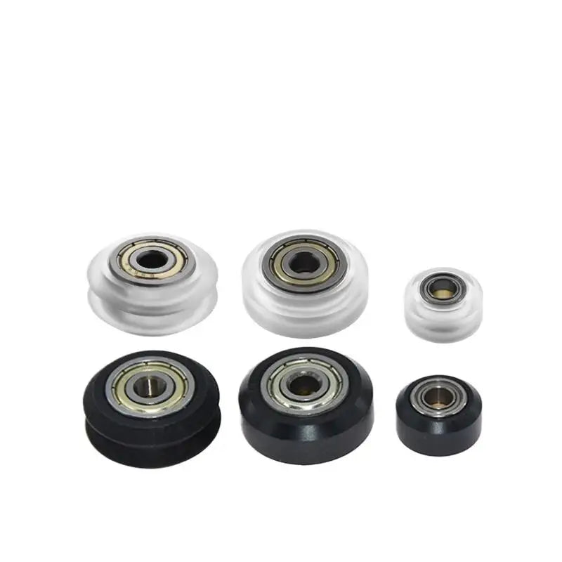 POM V-Slot Idler Pulley Wheel with Bearing for 3D Printer 3D Printer Pulley Axl