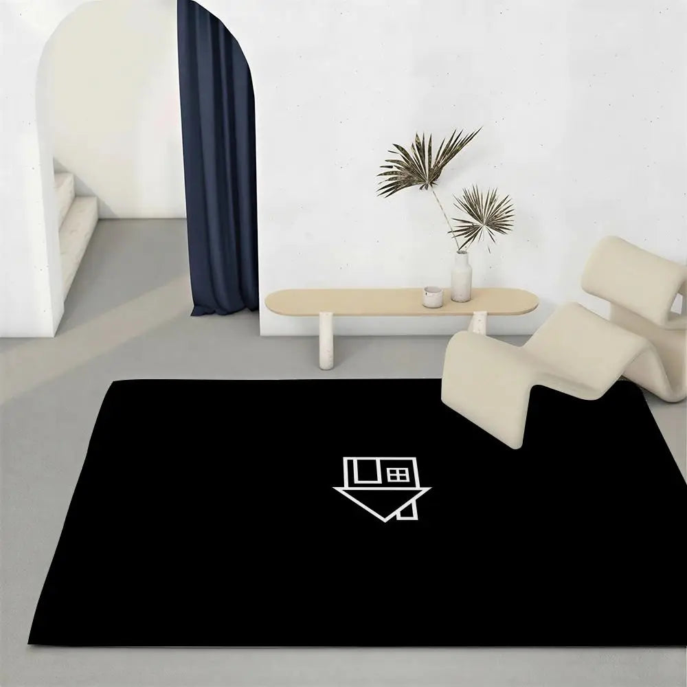The Neighbourhood Rock Band Flannel Floor Mat – Non-Slip Rug Flannel Floor Mat Axl White2 40x60cm