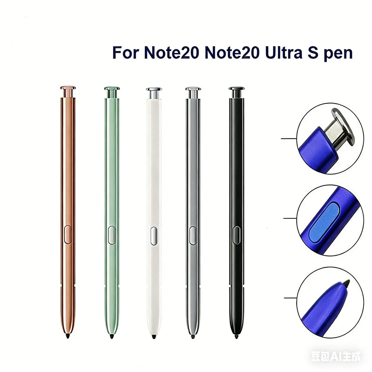 S Pen Replacement for Samsung Galaxy Note 20 / Ultra + 5 Tips Phone Stylus Pen Axl