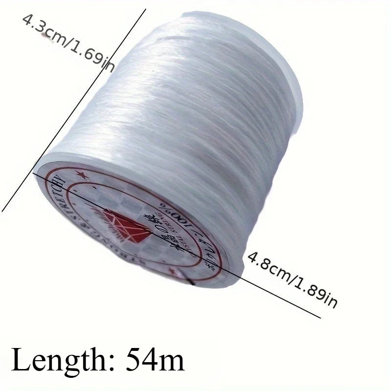 Elastic Beading Cord 1968" – DIY Jewelry & Bracelet String Beading Cord Axl