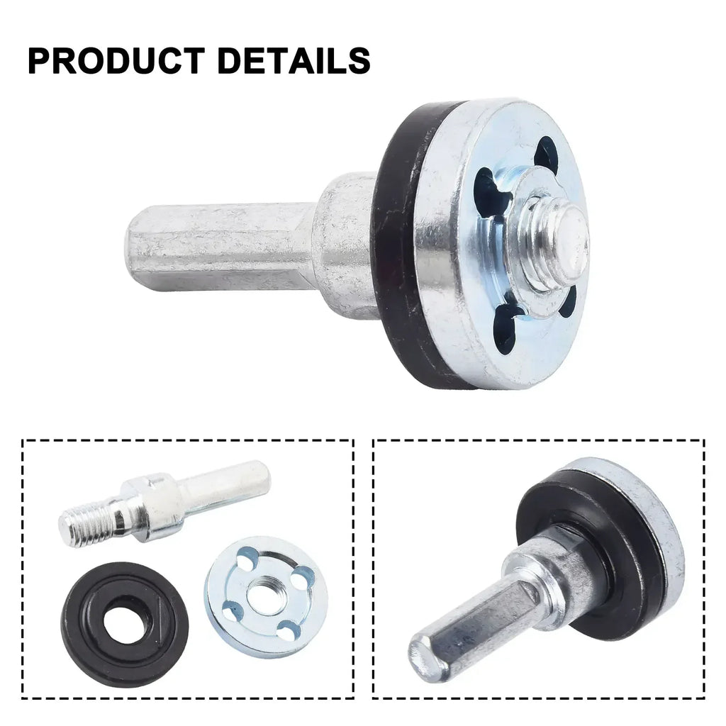 10mm Drill to Angle Grinder Adapter – Cutting & Polishing Drill Adapter Axl