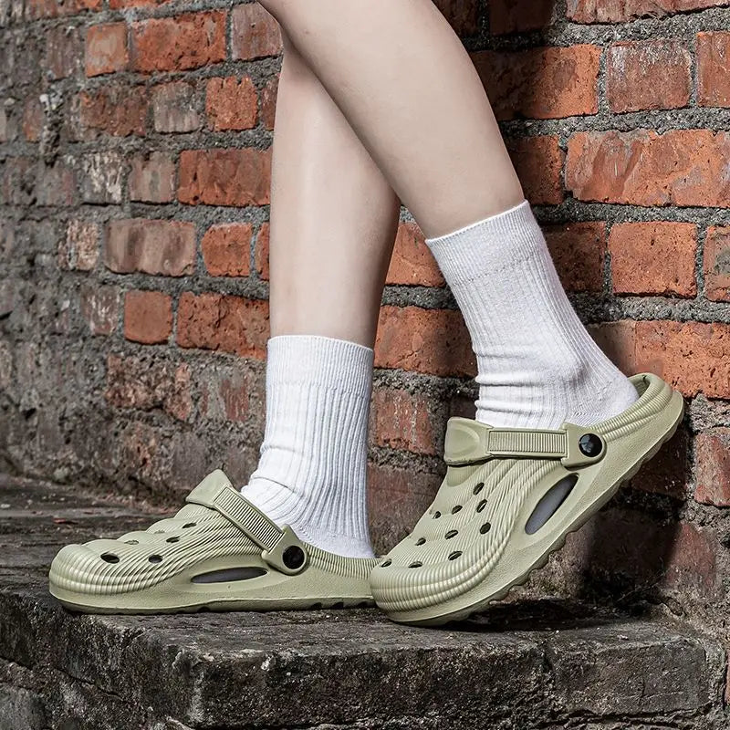 Men's EVA Garden Clogs – Breathable Perforated Beach Sandals EVA Garden Clogs Axl