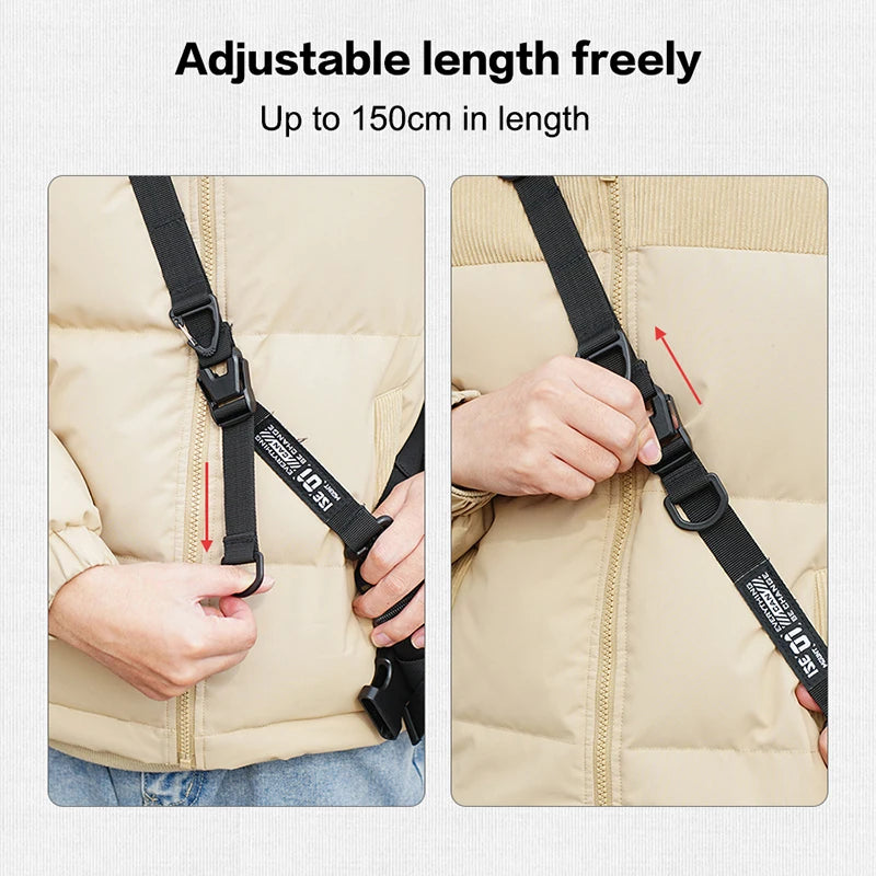 Adjustable Tactical Crossbody Shoulder Strap for Backpacks Bag Shoulder Strap Axl