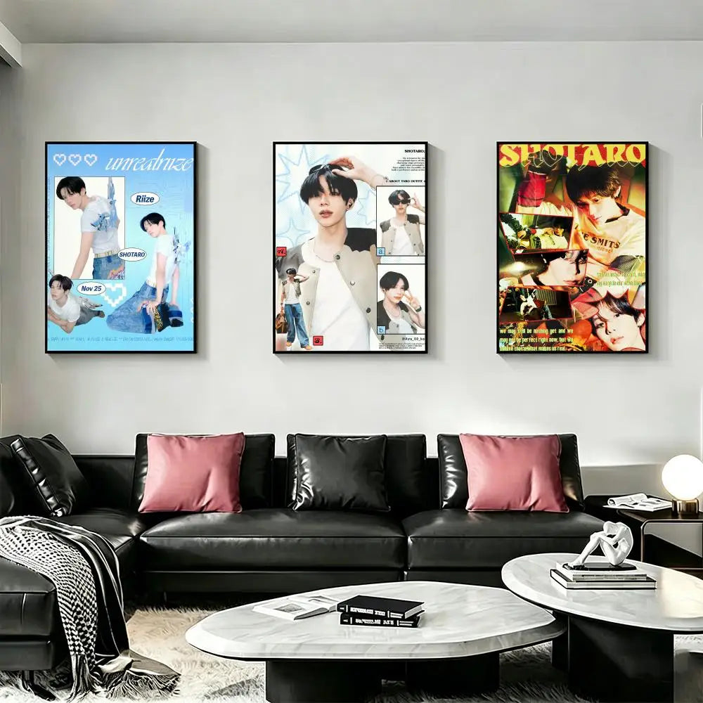 Kpop Shotaro HD Wall Poster – Waterproof Aesthetic Decor Wall Art Poster Axl