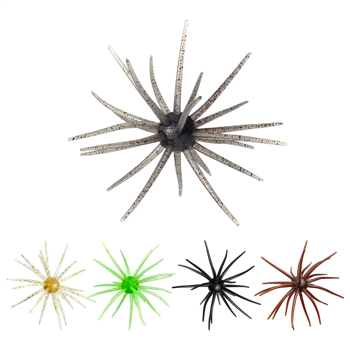 Sea Urchin Fishing Lure – Silicone Soft Bait for Bass & Trout Soft Fishing Lure Axl
