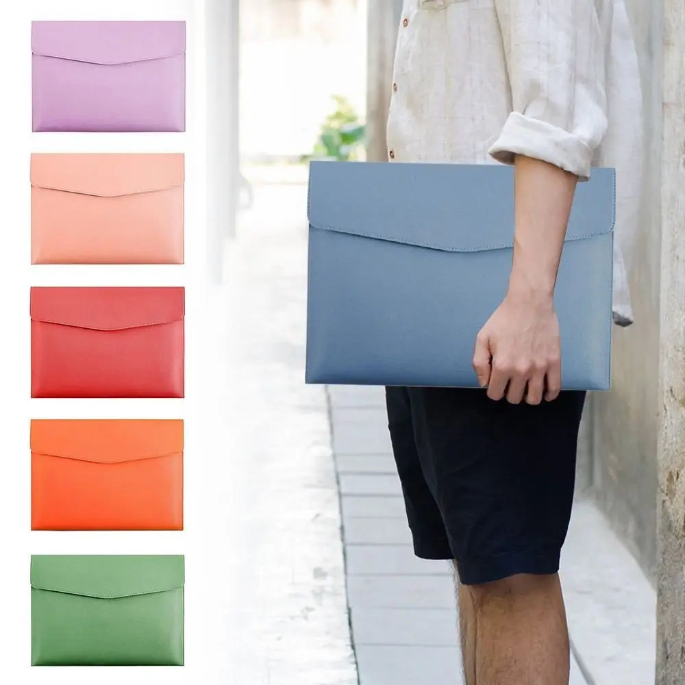 PU Leather File Folder A4/A5 – Document Organizer Bag Leather File Folder Axl