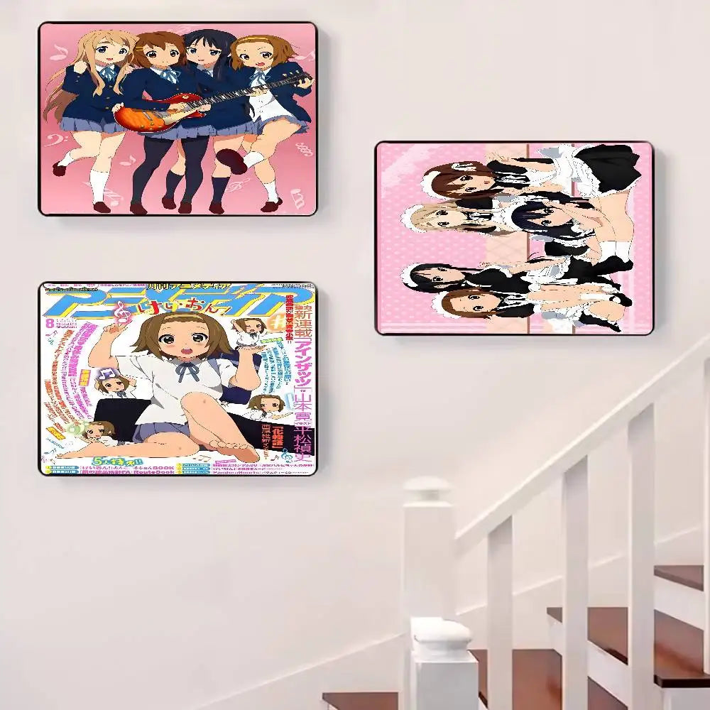Anime K-ON! HD Self-Adhesive Waterproof Poster | Wall Decor Anime Wall Poster Axl