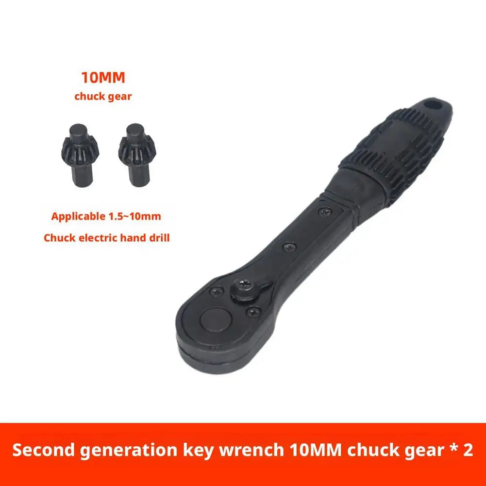 2-in-1 Drill Chuck Key Ratchet Wrench | 5-in-1 Hand Tool Ratchet Wrench Tool Axl F