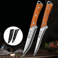 High Manganese Steel Butcher Knife Set – Deboning & Cutting Butcher Knife Set Axl 2pcs