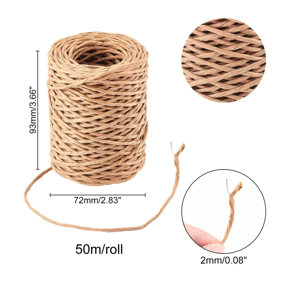 Paper Wrapped Floral Bind Wire – 164 ft for Crowns & Wreaths Floral Craft Wire Axl AECH04-01107