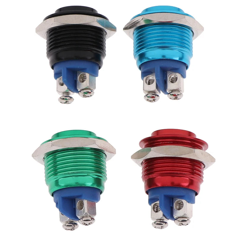 16mm Momentary Push Button Switch – IP65 Waterproof Panel Mount Push Button Switch Axl