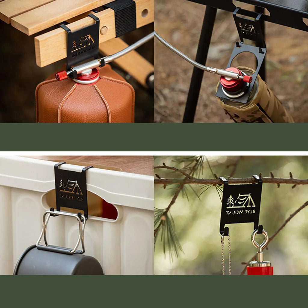 Gas Canister Hanger Hook – Portable Camping Stove Accessory Camping Hook Accessory Axl
