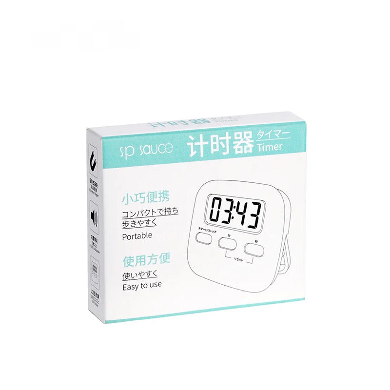 Digital Magnetic Kitchen Timer – LCD Countdown & Count-Up Digital Kitchen Timer Axl
