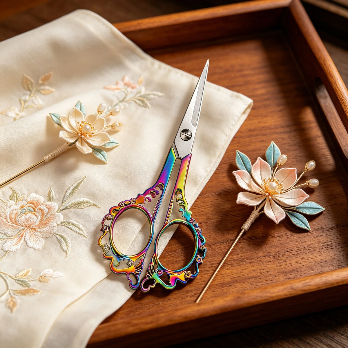 Retro Stainless Steel Sewing Scissors – Tailor & Embroidery Craft Scissors Axl Scissors-A