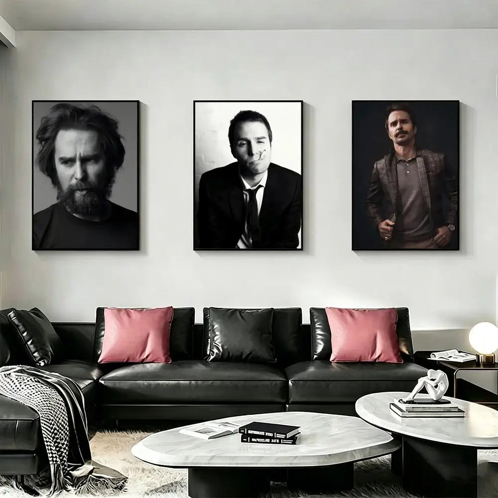 Sam Rockwell HD Art Poster – Waterproof Wall Decor Wall Art Poster Axl