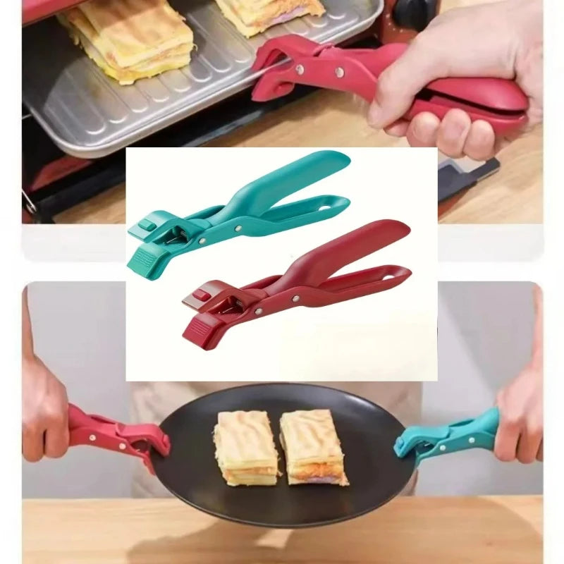 Silicone Non-Slip Pot Pan Gripper Clip – Heat Resistant Bowl Holder Pot Gripper Clip Axl