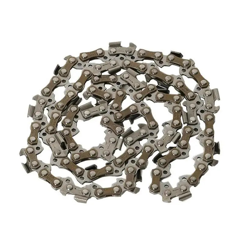 14" Chainsaw Chain 3/8" LP 52 Drive Links – Steel Replacement Chainsaw Chain Axl Silver