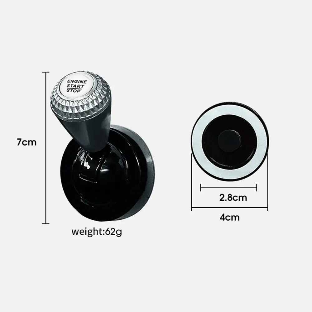 Aluminum Diamond Car Push Start Button Cover – 4 Colors Car Button Cover Axl