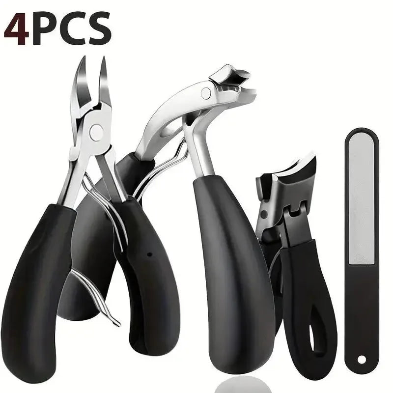Heavy-Duty Nail Clipper Set – Thick & Ingrown Toenail Tools Nail Clipper Set Axl