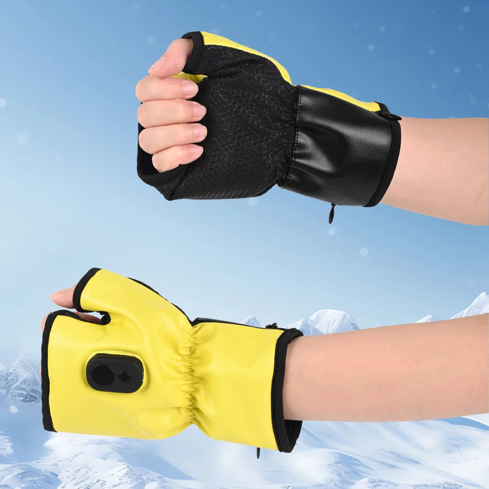 USB Rechargeable Heated Gloves – 3-Level Warmth, 2 Pack Heated Gloves Axl