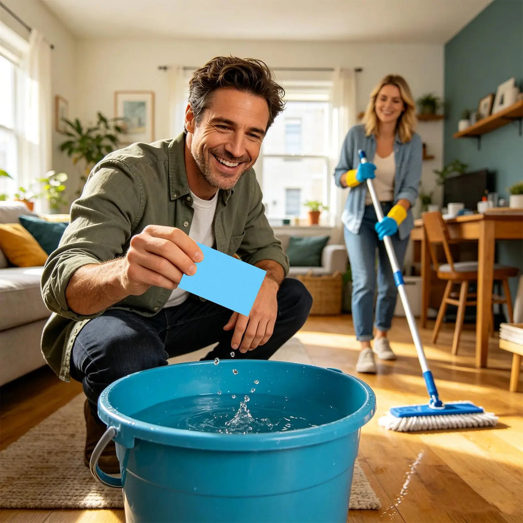 Dissolvable Floor Cleaning Sheets 30 Pack – Hardwood & Tile Floor Cleaning Sheets Axl