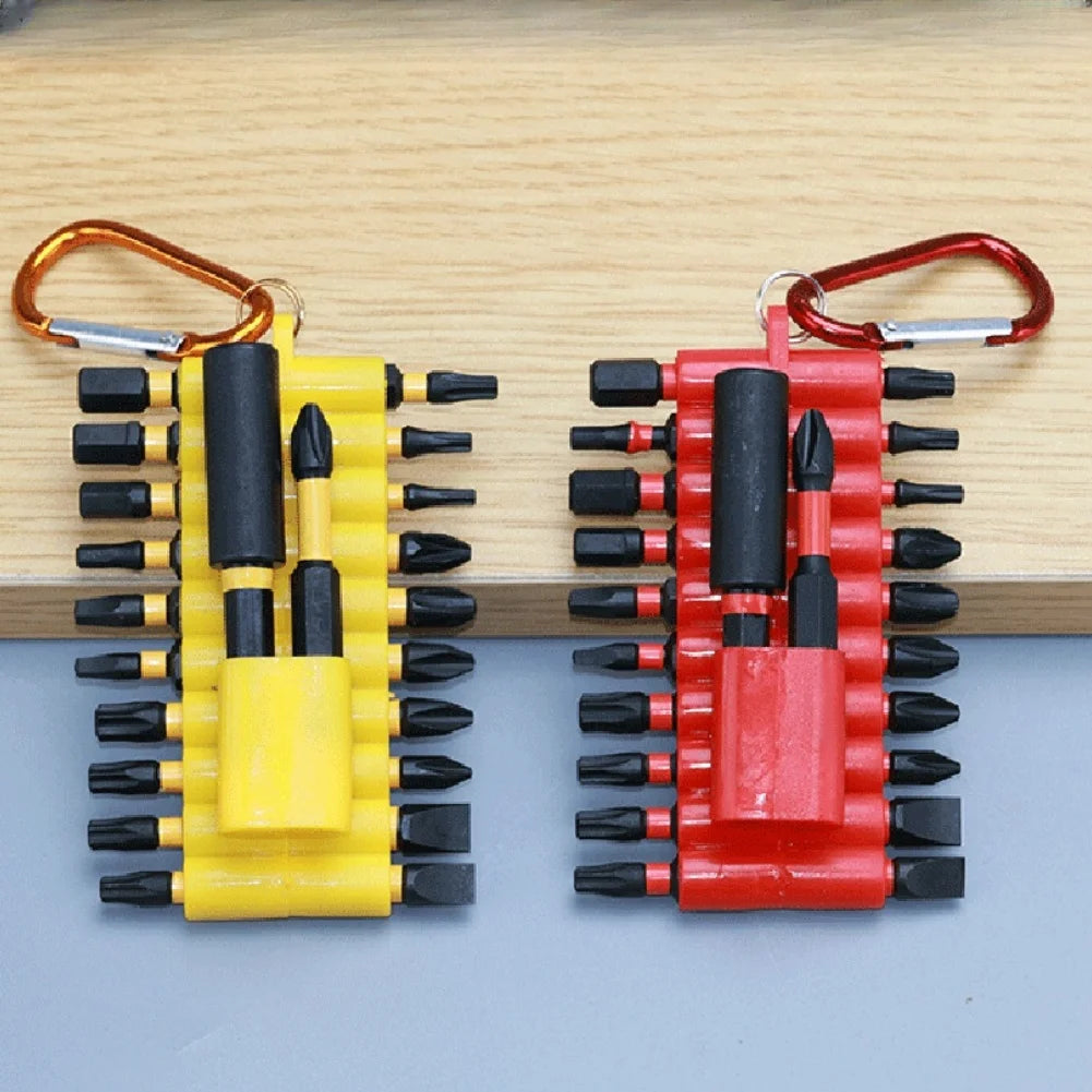 22-Piece Magnetic Screwdriver Bit Set | 1/4" Hex Shank & Holder Screwdriver Bit Set Axl