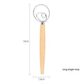 13-Inch Danish Dough Whisk – Stainless Steel & Wood Handle Danish Dough Whisk Axl 3 loop 13inch