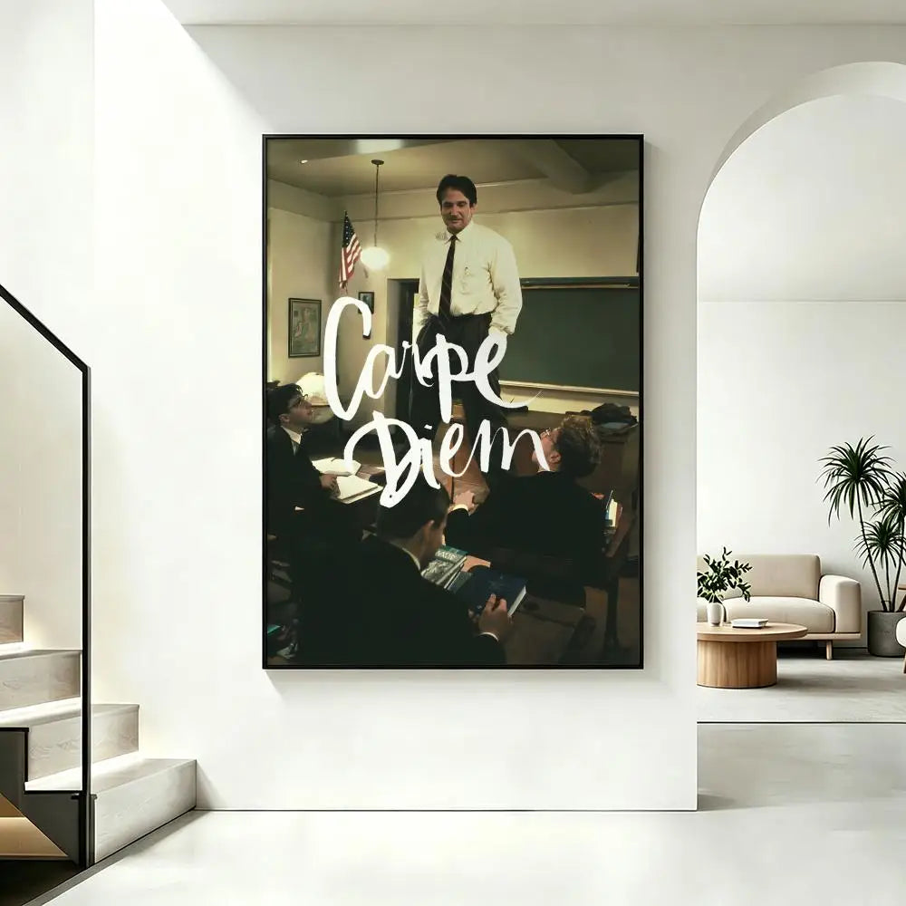 Dead Poets Society Movie Poster – HD Wall Art Print Movie Wall Poster Axl