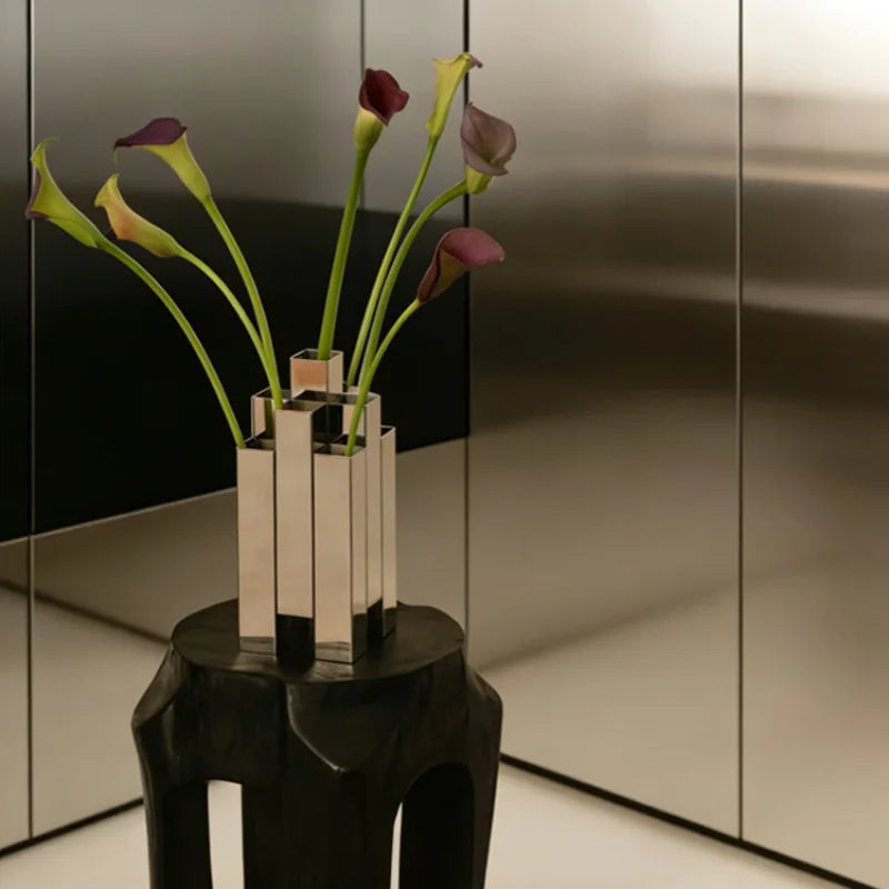 Stainless Steel Decorative Vase – Modern Luxury Home Décor Decorative Vase Axl