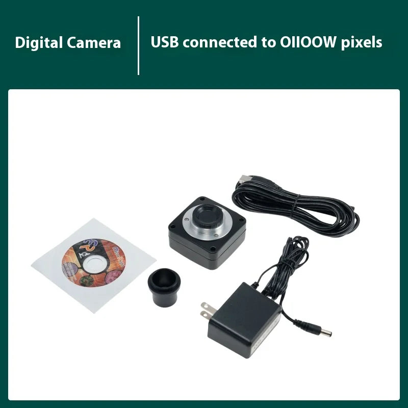 HD USB Digital Microscope Camera – Mono/Bi/Trinocular Eyepiece Microscope Camera Axl 1100W