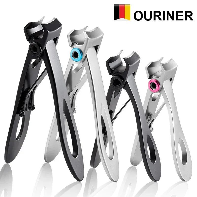 Stainless Steel Nail Clipper for Thick Toenails & Fingernails Nail Clipper Axl
